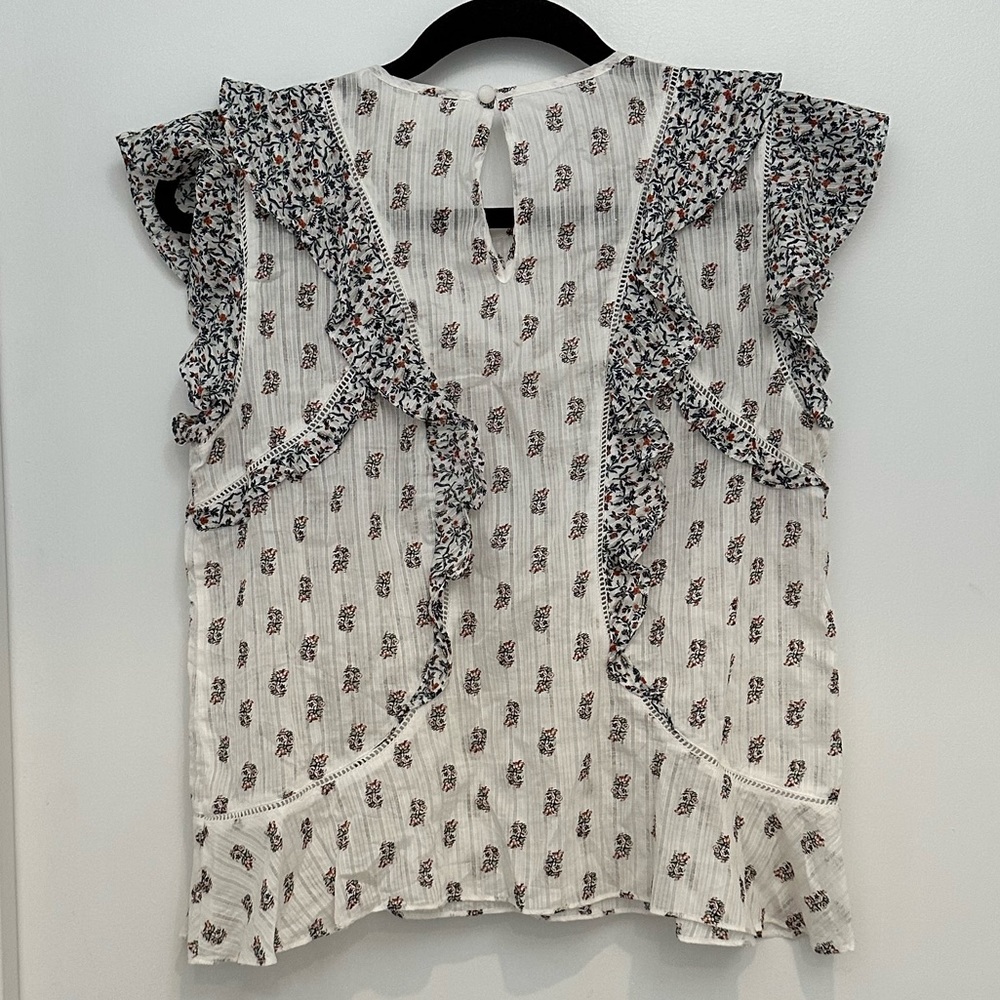 Veronica Beard Boho Flutter Tank - image 5